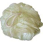 Cream Natural Bath Mesh