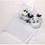 Cow Mesh Bath Toy Holder