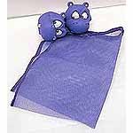 Hippo Mesh Bath Toy Holder