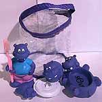 Hippo Bathroom Set