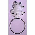 Towel Ring Cow