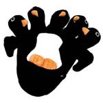 5 Finger Penguin Puppet Mitt