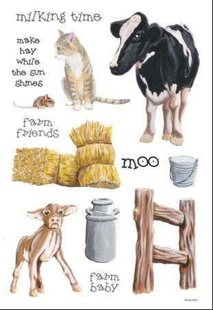 Cow Sticker Pack