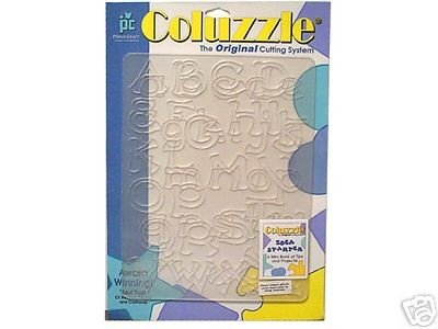 Coluzzle Alphabet Template Camelot Upper and Lowercase