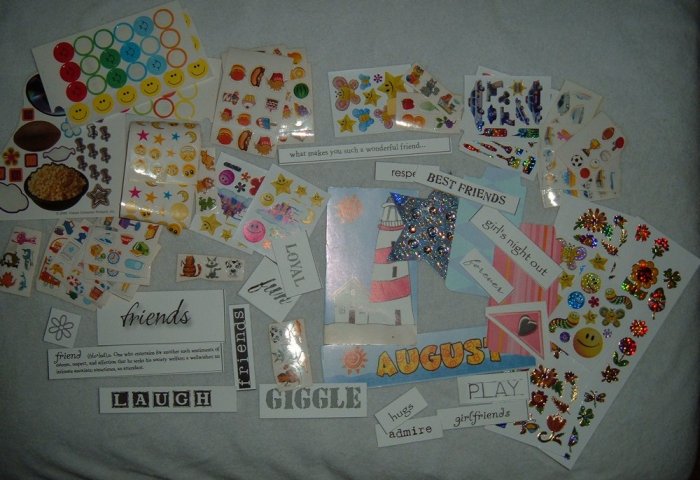 A Bag of Stickers and Stuff