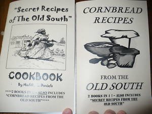 SECRET RECIPES OF the Old South & Cornbread Cookbook!@