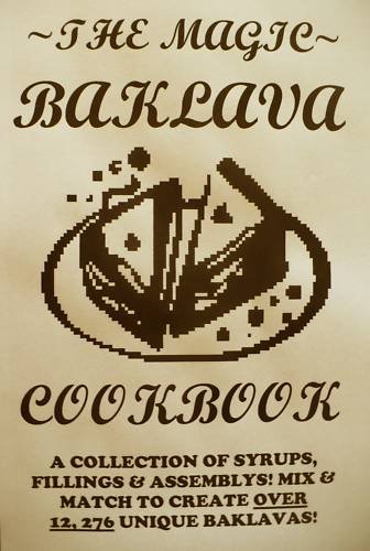the MAGIC BAKLAVA COOKBOOK