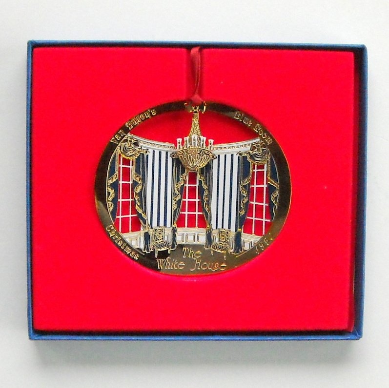 the white house historical association christmas 1990 ornament the white house historical association christmas 1990 ornament
