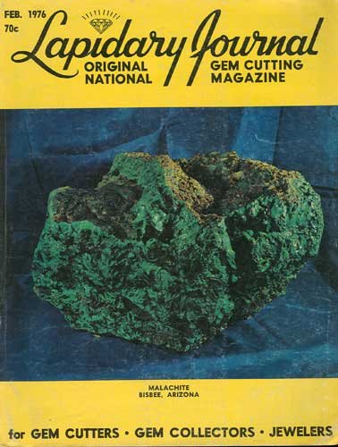 Lapidary Journal Magazine February 1976