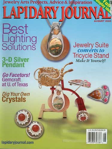 Lapidary Journal Magazine August 2005