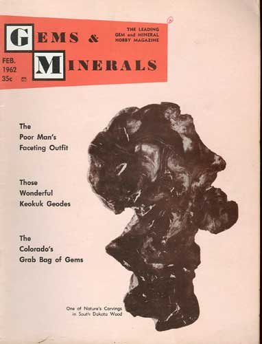Gems & Minerals Magazine February 1962