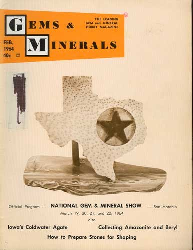Gems & Minerals Magazine February 1964