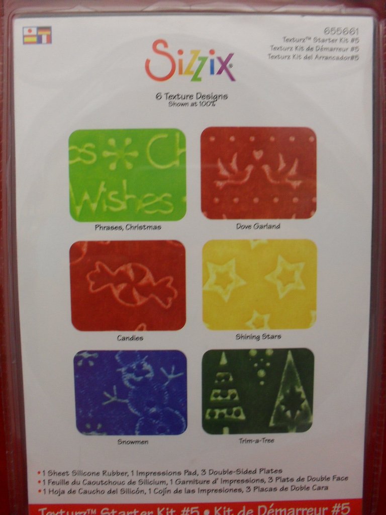 Sizzix Texture Starter Plates Kit #5