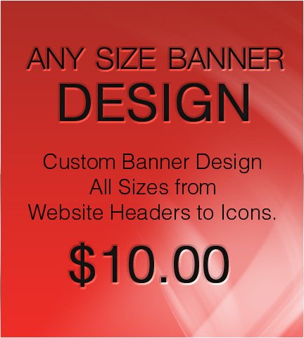 Any Size Banner Design