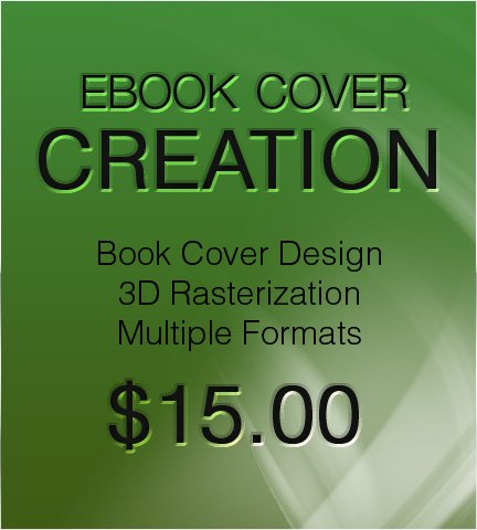 3D eBook Cover Creation