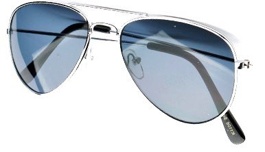 KIDS AVIATOR SUNGLASSES SILVER FRAME PILOT STYLE AGES 5 - 10