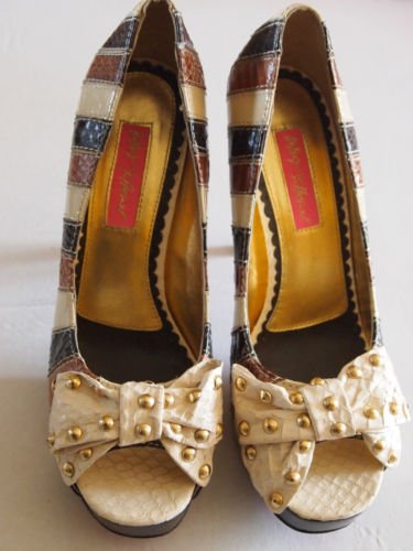 Betsey Johson Nina Heel Size 7.5M