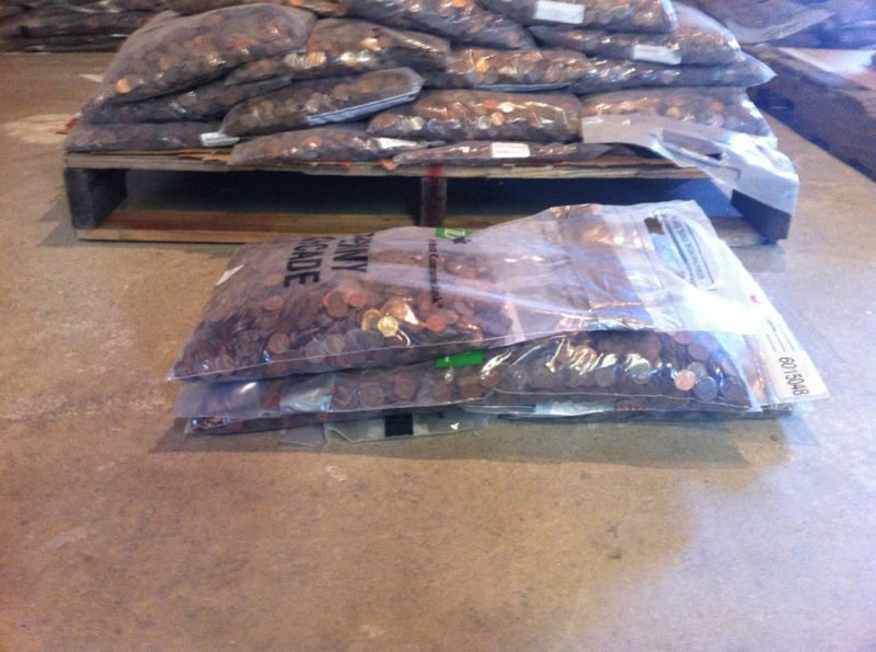 136 Pounds Copper Pennies Bullion Pre 1982 Below Spot