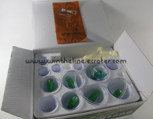 Cupping apparatus 12 cups vacuum cupping device/cupping product/cupping therapy Freeshipping