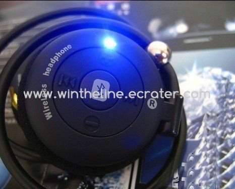 Evere T909S Bluetooth Wireless Stereo Headphone support A2DP Black -- Freeshipping
