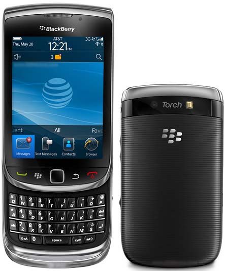Blackberry Torch 9800 - Black