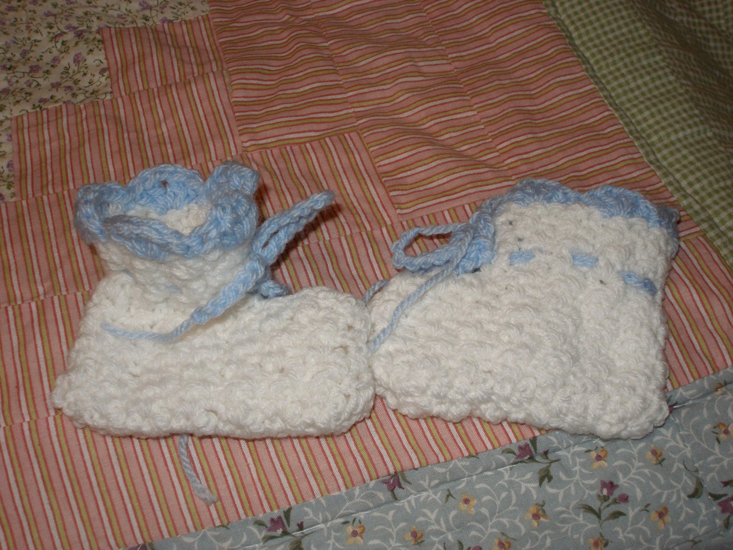 White booties