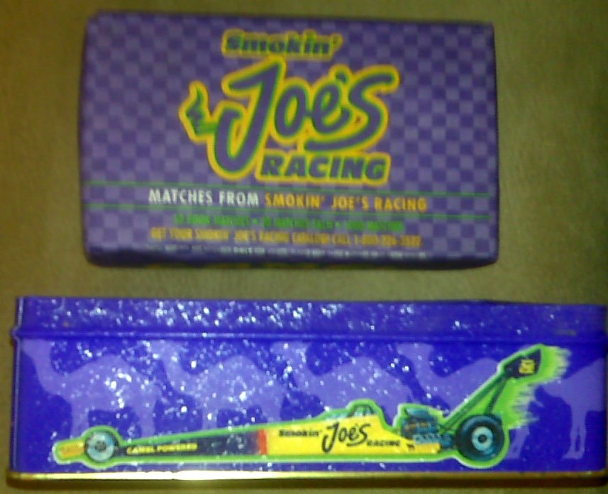 Camel Racing Tin with Matchbooks