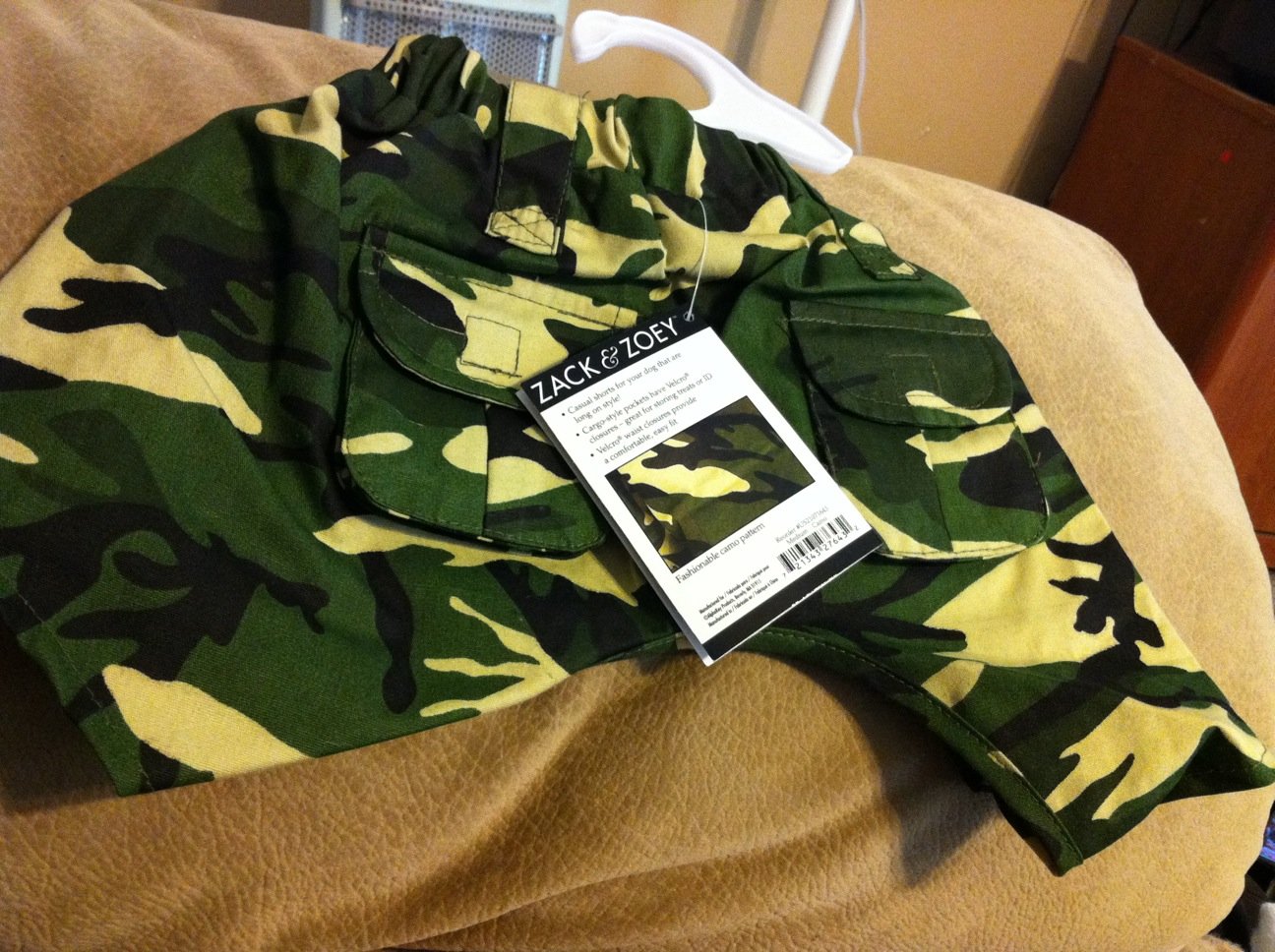 Camo Cotton Doggie Pants