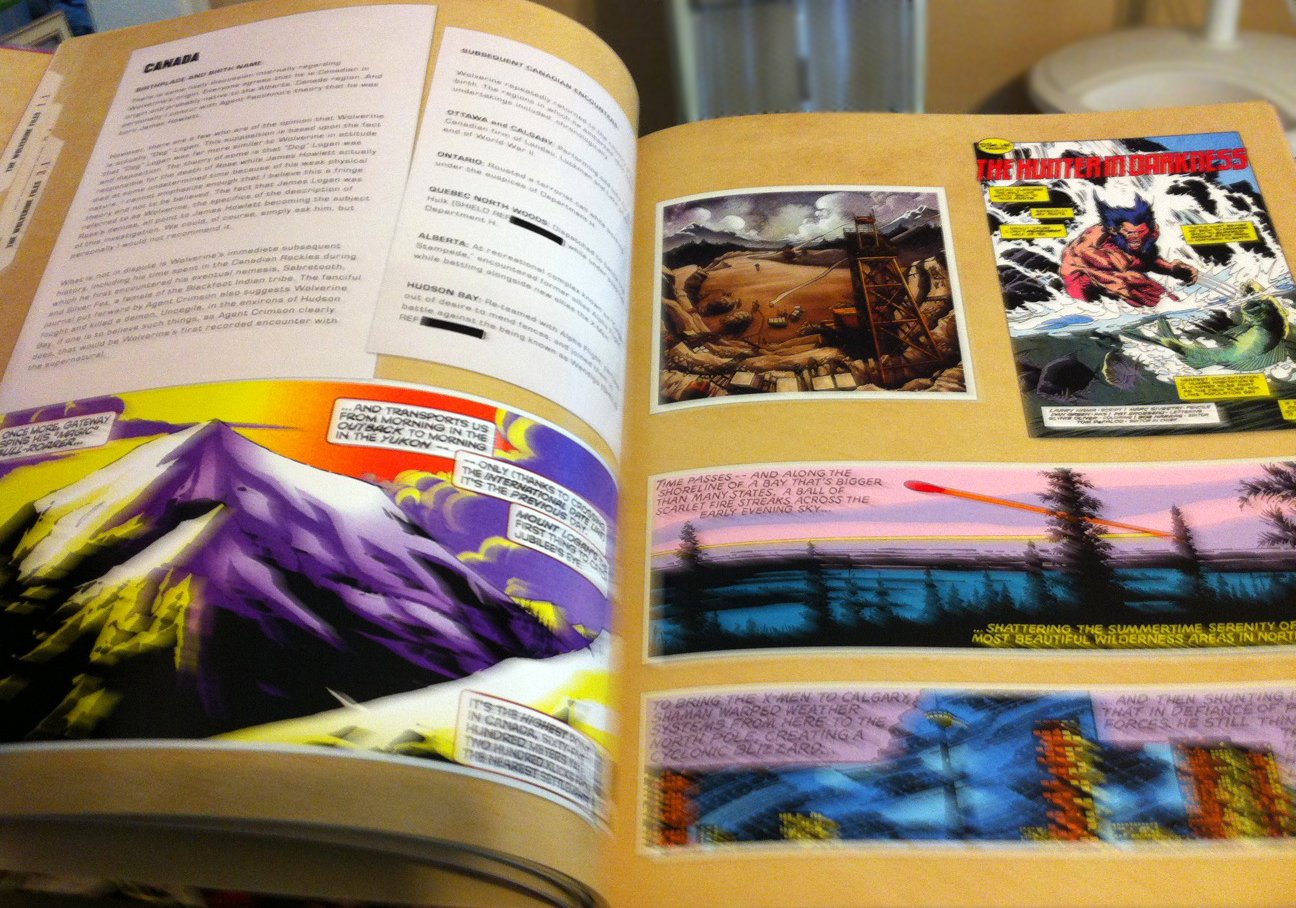 The Wolverine Files/Marvel Comics