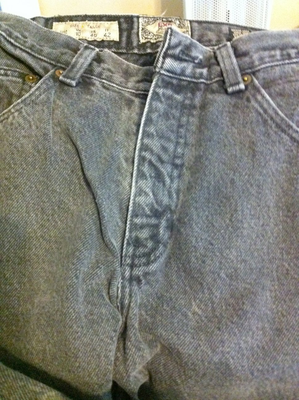 Black Denim EXP Jeans