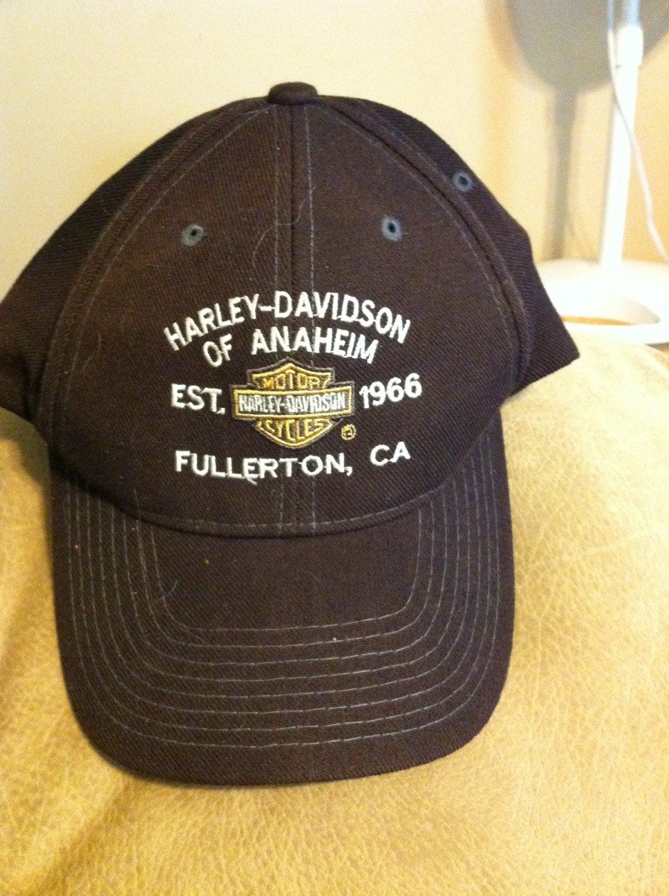 Dark Brown Harley Davidson Ball Cap