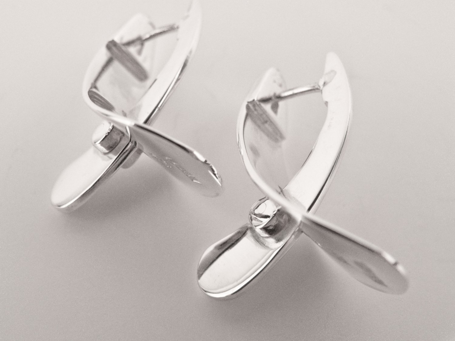 Wing Silver Earrings