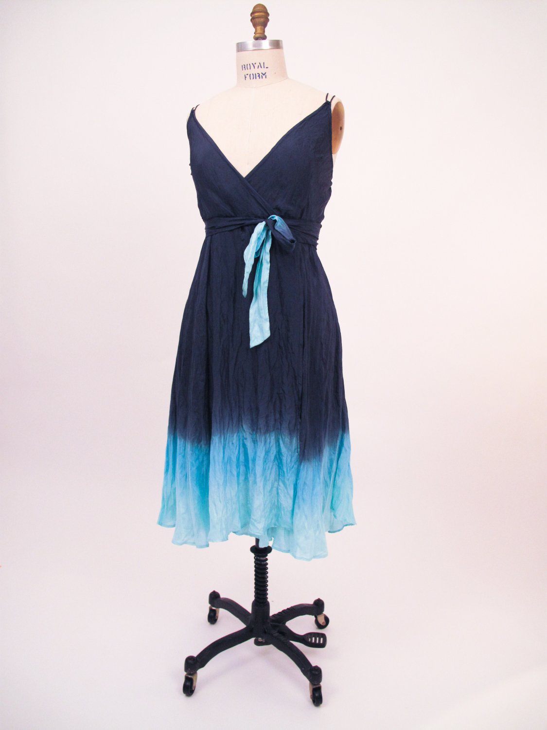 Silk Wrap Dress