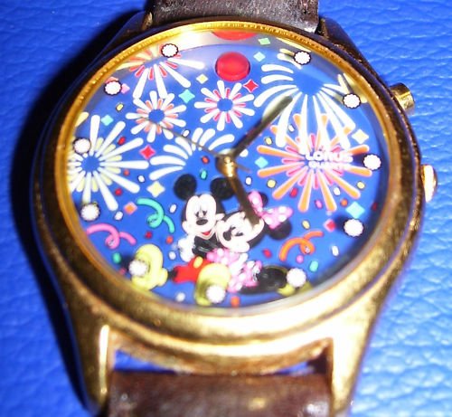 Collector's Mickey and Minnie Mouse Watch - Vintage