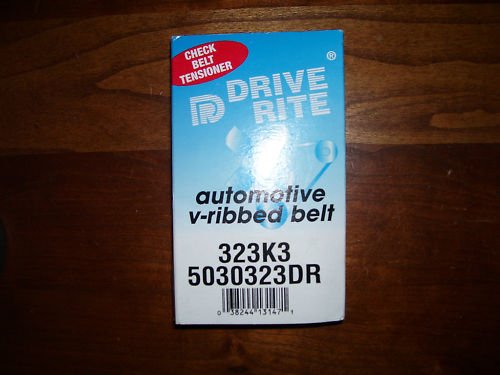 V-Ribbed Belt by Drive-Rite - part# 323K3