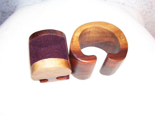 Wooden Tree Storage Box - vintage