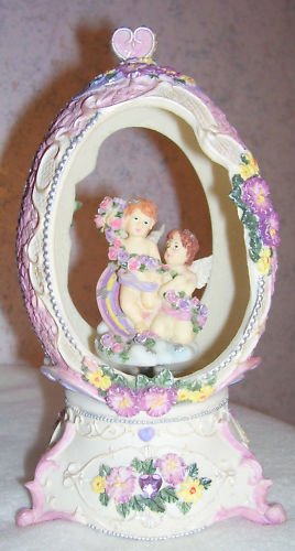 Music Box - Egg Shaped - "Let Me Call You Sweetheart"