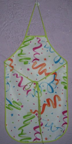 Birthday Party Smock - Wipe Clean Vinyl - Sizes 4-7
