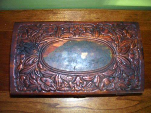 Jewelry Box - Antique - Ornate Carvings