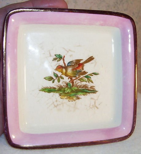 Gray's Pottery~Stoke-on-Trent~Hand Painted Dish ~ Antiq