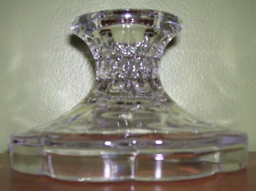 Candle Holder - Lead Crystal - Zajecar- pillar or taper