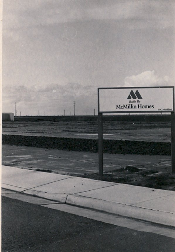 Housing Development Sign