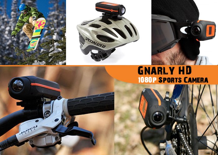 1080P High Definition Sports Action Camera with LCD