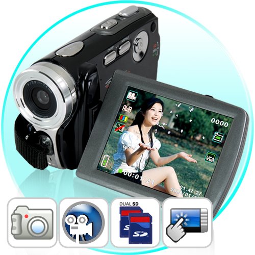 Digital Video Camcorder w/ Touchscreen
