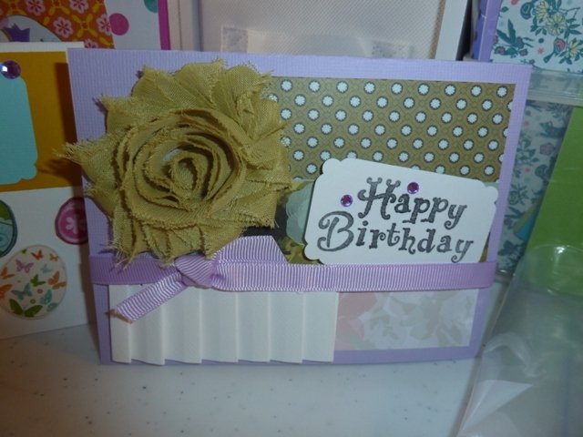 Happy Birthday Handmade Card