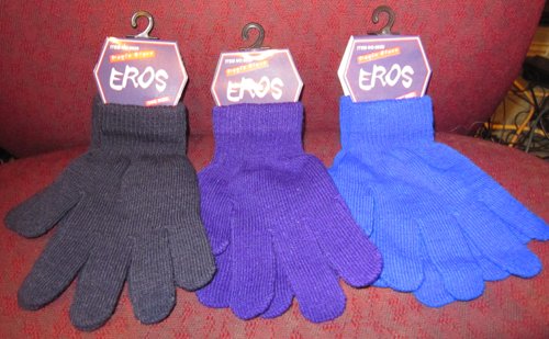 Set of 3 OSFA Gloves