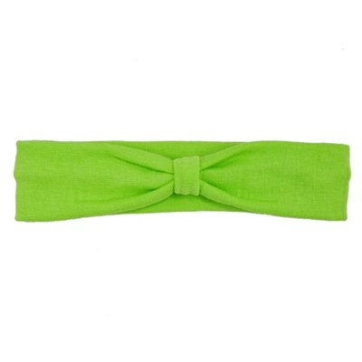 Green Cotton Knit Headband