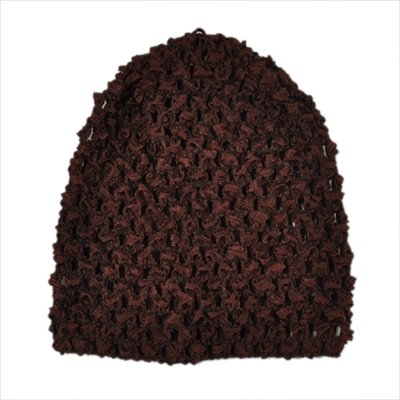 Dark Brown Waffle Beanie