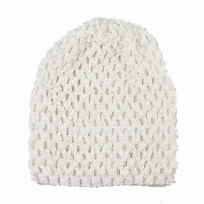 White Waffle Beanie