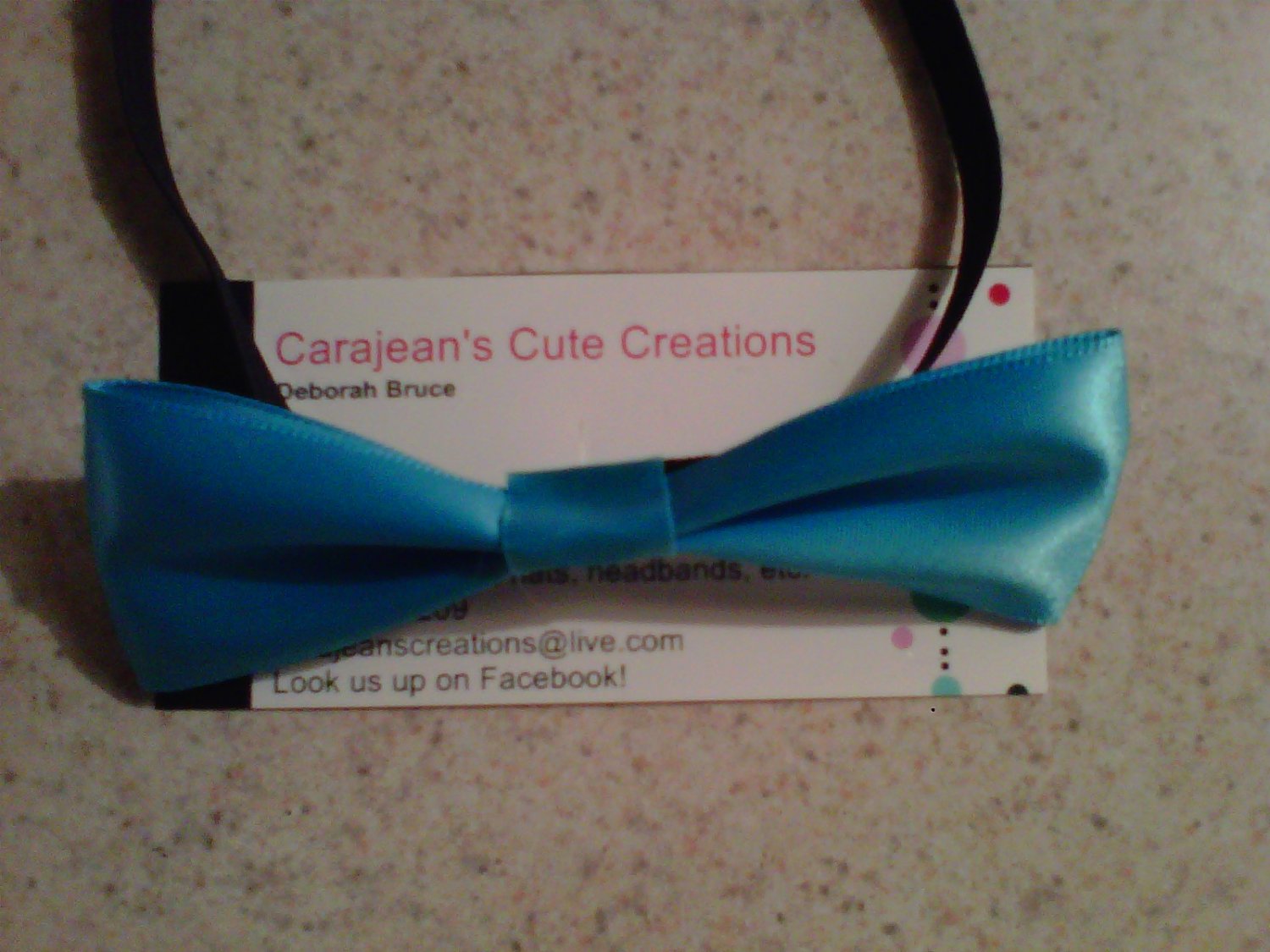 Blue Bow Tie